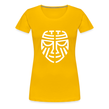 Load image into Gallery viewer, Women’s Premium Tribal T-Shirt - sun yellow