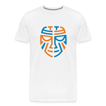 Load image into Gallery viewer, Premium Tribal T-Shirt - Color Logo - white