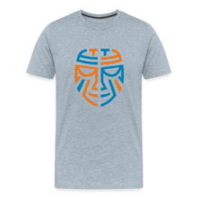Load image into Gallery viewer, Premium Tribal T-Shirt - Color Logo - heather ice blue