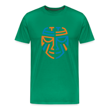 Load image into Gallery viewer, Premium Tribal T-Shirt - Color Logo - kelly green