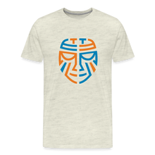 Load image into Gallery viewer, Premium Tribal T-Shirt - Color Logo - heather oatmeal