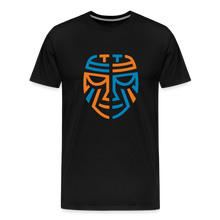 Load image into Gallery viewer, Premium Tribal T-Shirt - Color Logo - black