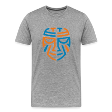 Load image into Gallery viewer, Premium Tribal T-Shirt - Color Logo - heather gray