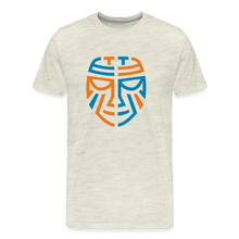 Load image into Gallery viewer, Premium Tribal T-Shirt - Color Logo - heather oatmeal

