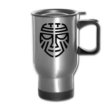 Load image into Gallery viewer, Tribal Travel Mug - silver