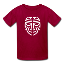 Load image into Gallery viewer, Kid&#39;s Tribal T-Shirt - dark red
