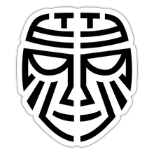 Load image into Gallery viewer, Tribal Sticker - Black - white matte