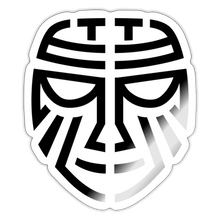 Load image into Gallery viewer, Tribal Sticker - Black - white glossy