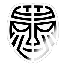 Load image into Gallery viewer, Tribal Sticker - Black - transparent glossy