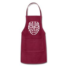 Load image into Gallery viewer, Tribal Apron - burgundy