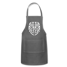 Load image into Gallery viewer, Tribal Apron - charcoal
