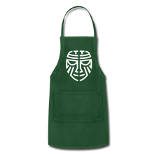 Load image into Gallery viewer, Tribal Apron - forest green
