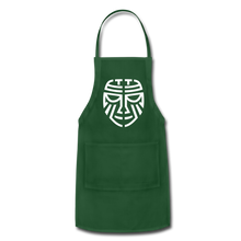 Load image into Gallery viewer, Tribal Apron - forest green