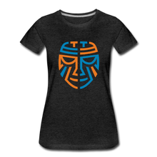 Load image into Gallery viewer, Women’s Premium Tribal T-Shirt - Color Logo - charcoal gray
