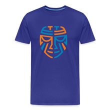 Load image into Gallery viewer, Premium Tribal T-Shirt - Color Logo - royal blue
