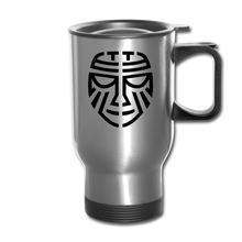 Load image into Gallery viewer, Tribal Travel Mug - silver
