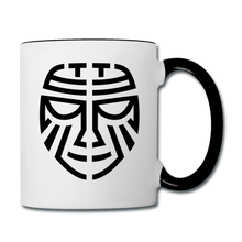 Load image into Gallery viewer, Tribal Two-Tone Mug - white/black
