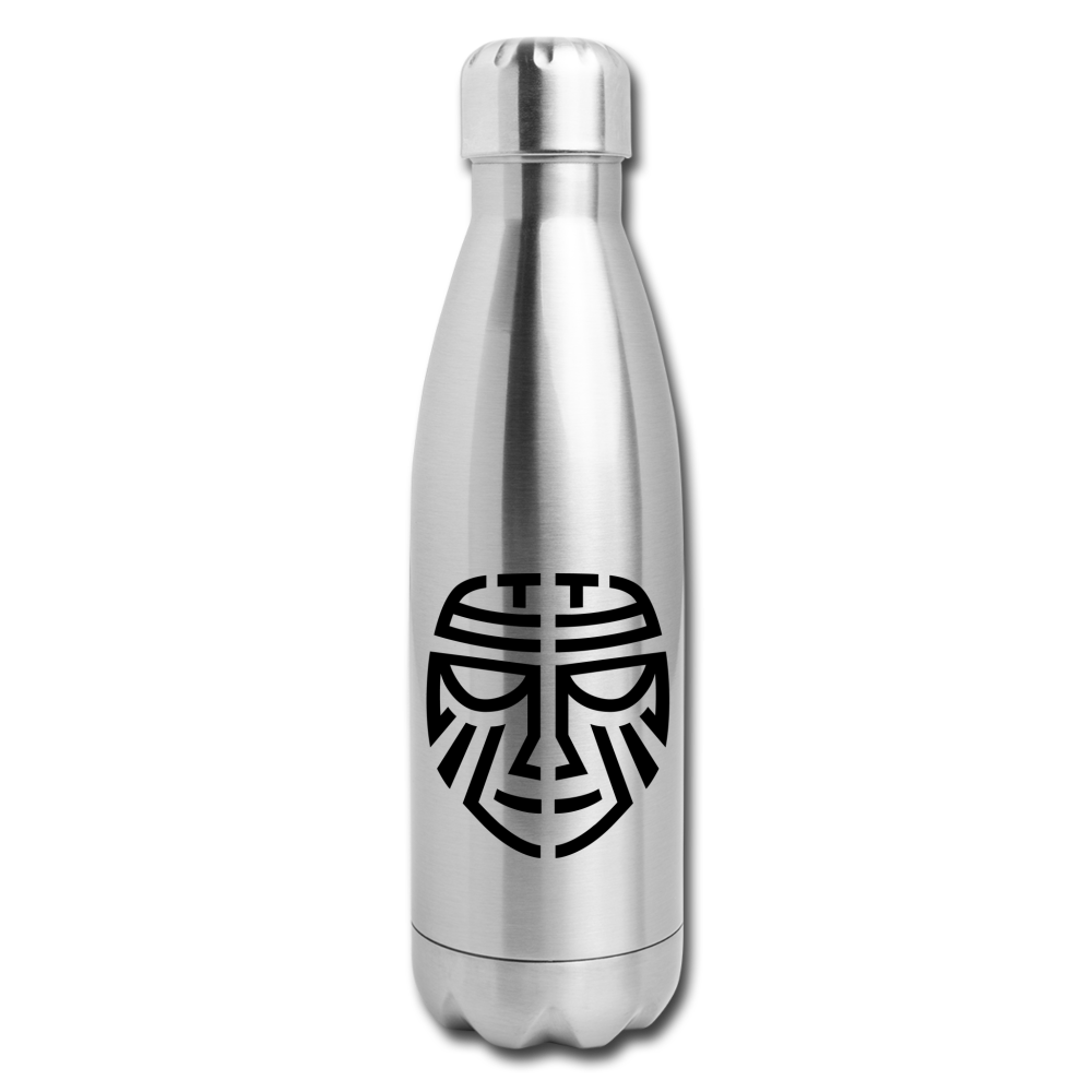 Tribal Water Bottle - silver