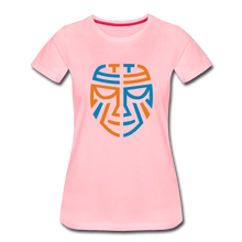 Load image into Gallery viewer, Women’s Premium Tribal T-Shirt - Color Logo - pink
